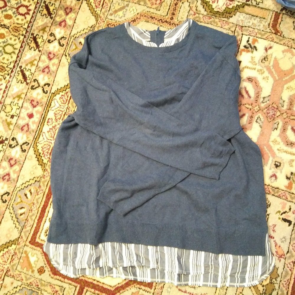 Layered J.Jill Sweater